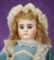 Sonneberg Bisque Closed Mouth Doll, Model 208, by Bahr and Proschild 700/900