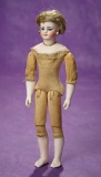 German Bisque Doll with Rare Twill Body by Simon and Halbig 900/1100