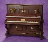 French Upright Piano with Music Box  800/1000