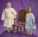 American Cloth Moravian Doll Known as 