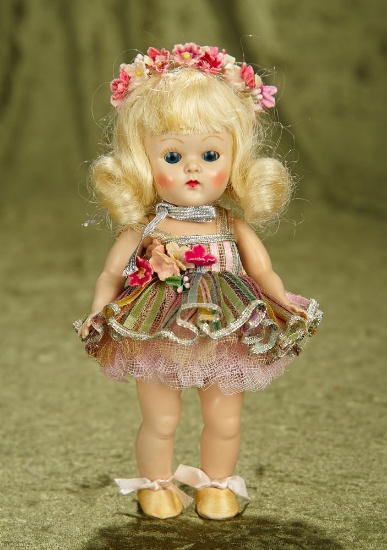 8" Blonde Painted Lash Ginny as "Ballerina" from "Gad-About" Series,1953. $400/500