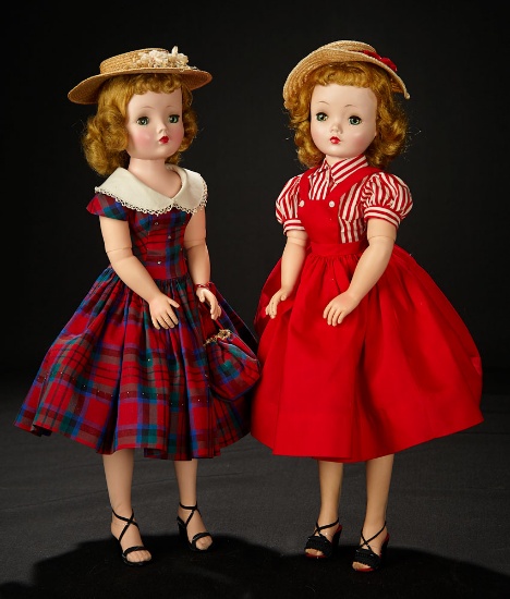Cissy in Red Plaid Dress with Matching Reticule, 1955 600/800