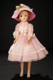 Cissy in Pink Checked Nylon Dress, 1957 700/900