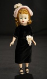 Cissette Dressed For Afternoon Tea in Black Velvet Sheath, 1958 400/500