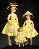 Cissy in Yellow and White Sunsuit and Skirt with Signed Bullock's Wilshire Shoes, 1957 800/1000
