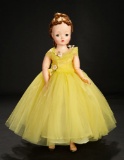 Cissy in Lemon Tulle Ballgown with Garland of Roses, 1958 900/1200