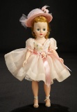 Cissette in Sheer Pink Organdy Afternoon Dress with Hat, 1957 300/400