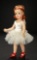 Ballerina in Ivory Tutu with Red Accent Colors, 1952 600/800