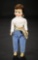 Cissette in Velvet Pants and Jersey, 1958 $200/300