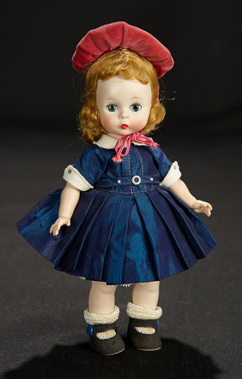 Wendy-Kins in Companion Navy Blue Dress, 1954 400/500