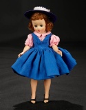 Cissette in Blue Pique Jumper and Pink Blouse, 1958 $300/500