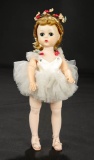 Lissy as Ballerina in Ivory Satin Tutu, 1957 $300/400