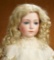 German Bisque Glass-Eyed Art Character Doll, Model 111, Kammer and Reinhardt 14,000/17,000