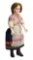 Large Bisque Lady Doll for the French Market with Rare Daspres 