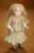 German All-Bisque Closed Mouth Doll with Muscular Modeling of Legs 1200/1500