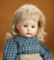 French Bisque Fretful Character, 252, by SFBJ with Toddler Body 1600/1900