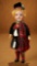 German Bisque Child Doll in Original Scottish Costume 200/300