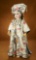 German Bisque Doll, Model 939, in Grand Size with Superb Antique Costume 1700/2300