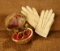 French Miniature Walnut-Shaped Necessaire 300/400