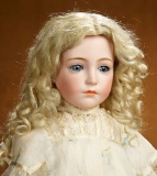 German Bisque Glass-Eyed Art Character Doll, Model 111, Kammer and Reinhardt 14,000/17,000
