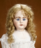 Early German Bisque Child Doll with Splendid Eyes  1200/1500