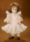 Petite German Bisque Closed Mouth Doll, Model 949, by Simon and Halbig 500/700