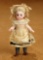 German All-Bisque Black Stocking Miniature Doll by Simon and Halbig 400/500