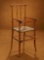 French Doll's High Chair with Especially Fine Quality of Carving and Seat 300/500