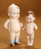 Two German All-Bisque Googly Dolls 400/500