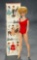 Platinum Bubble-Cut Barbie in Red Swimsuit, Original Box, with Rare Costume Pieces $200/300