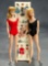 Blonde Ponytail Barbies, #5 and #6, by Mattel, 1961/62 $300/400