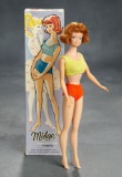 Titian Midge with No Freckles and Side-Glancing Eyes by Mattel in Original Box, 1962 $200/300