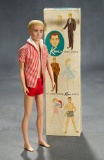 Flocked Blonde Hair Ken in Original Box, 1961 $200/300
