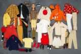 Brunette Ken in Early Costume and with Many Additional Costumes, Mattel, 1962 $200/300