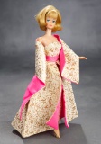 Blonde American Girl Barbie Wearing Brocade and Pink Ensemble 200/300
