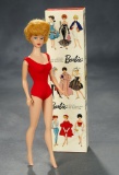 Blonde Bubble-Cut Barbie in Red Swimsuit, Original Box, 1962 $200/300