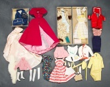 Large Lot of Early 900 and 1600 Series Costumes for Barbie $300/400