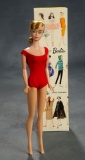 Ash-Blonde Barbie with Swirl Ponytail, Original Box, 1964 $300/400