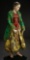 Neapolitan Wooden Lady with Sculpted Coiffure and Court Robes 2500/3500