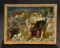 Continental Miniature Shadowbox Depicting Nativity Scene 500/700