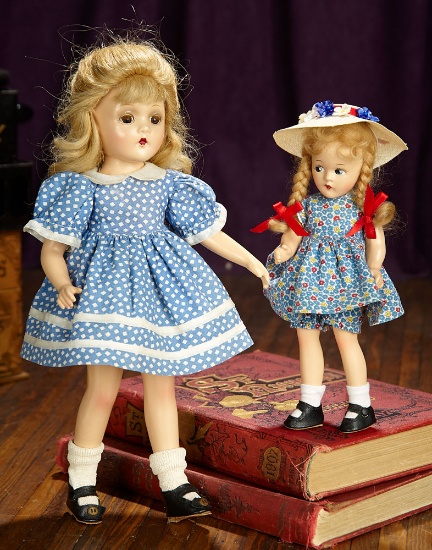 Two American Composition Dolls by Madame Alexander from the Shirley Temple Collection 500/700
