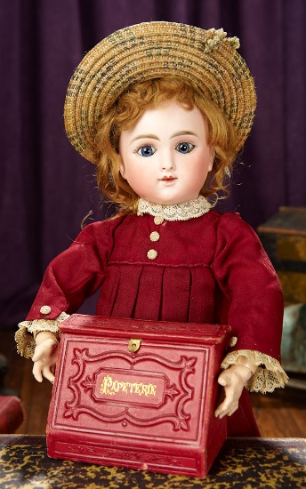Rare German Bisque Character with Wonderful Dimples by Mystery Maker  500/700 Auctions Online