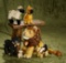 Lot of vintage German mohair animals by Steiff. $400/500