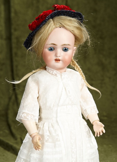 German bisque child by Heinrich Handwerck with original signed body. $300/400