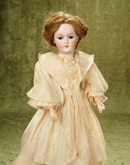 20" German bisque lady doll, 1159, with lady body by Simon and Halbig  $800/1100