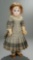 French Bisque Bebe E.J. by Jumeau with Original Lady-Shaped Body 3800/4500
