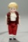German All-Bisque Miniature Doll with Glass Eyes 400/600