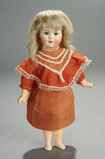 Rare German Bisque Character with Wonderful Dimples by Mystery Maker  500/700 Auctions Online