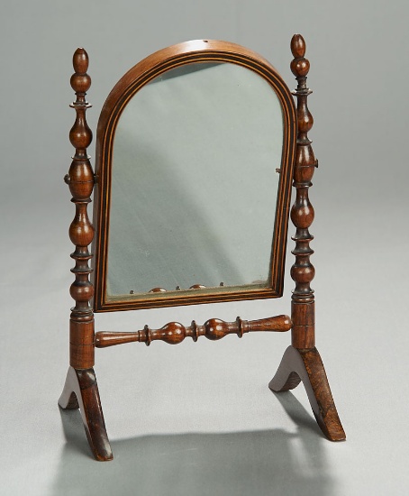 French Wooden Psyche Mirror 300/400