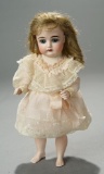 German All-Bisque Bare-Footed Doll in Rare Large Size  800/1200